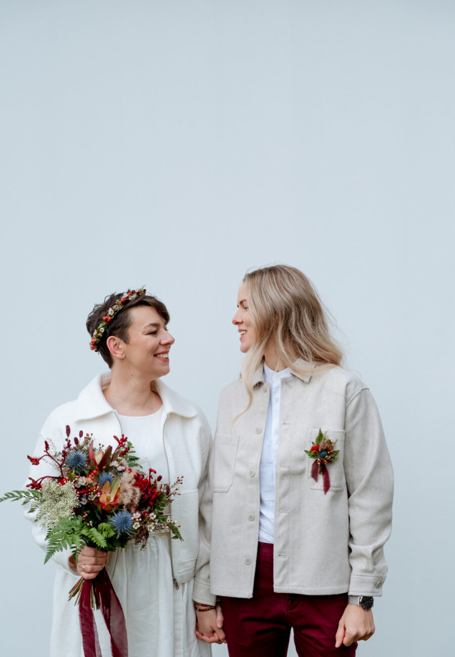 Portrétní focení dvou lesbiček v beskydech